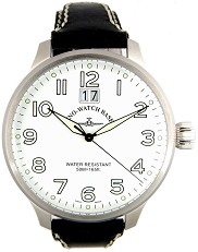Часовник Zeno-Watch Basel - Big Date 6221Q-a2 - От серията "Super Oversized" - 