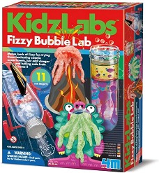 Лаборатория за газирани мехури - 4M - Образователен комплект от серията Kidz Labs — 4M-03454