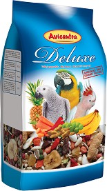 Храна за големи папагали Avicentra - 1 кг, от серията Deluxe