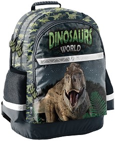 Ученическа раница - Paso - От серията Dinosaur World — PP23DZ-116