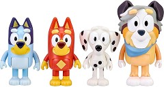 Фигурки на Блуи, Клои, Ръсти и Калипсо - Moose Toys - На тема Bluey — BLU13052