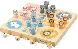 Не се сърди човече - Детска състезателна игра от серията PolarB — Viga Toys 44092