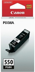 Касета с мастило за принтер Canon PGI-550 Black - 300 страници