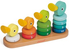 Патета - Дървена играчка за нареждане — Janod J08212