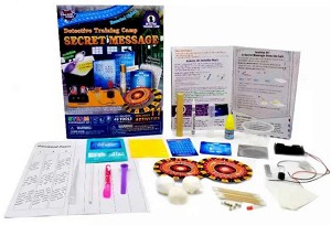 Тренировъчен лагер за малки детективи - Big Bang Science - Образователен комплект от серията STEAM