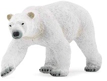 Фигурка на полярна мечка Papo - От серията Диви животни — 50142