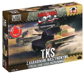 Полски танк - TKS with Hotchkiss wz. 25 - Сглобяем модел от серията "Септември 1939" — First to fight 015