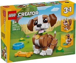 LEGO Creator - Сладки животни: Игриво кученце - Детски конструктор — 31382