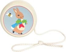 Дървено йо-йо - Orange Tree Toys - На тема Зайчето Питър — OTT18426