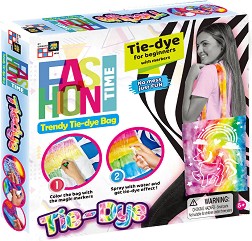 Оцвети си сама чанта Tie-Dye - Diamant - Творчески комплект от серията Fashion Time — AM-AV Diamant 2850E