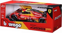 Количка 499P Red - Bburago - От серията Race Collezione — 18/26312