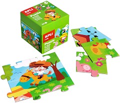 Фермата - Пъзел от 24 големи части — Apli Kids 13859