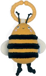 Играчка за закачане Mamas & Papas Linkie Bee - От серията Grateful Garden — 75582B102