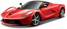 Метална количка LA Ferrari - Bburago - С мащаб 1:24, от серията Ferrari Race & Play — 18/26001