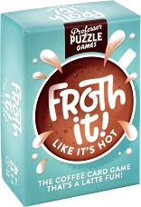 Froth It Like It's Hot - Състезателна игра на английски език — Professor Puzzle