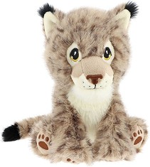 Еко плюшена дива котка - Keel Toys - От серията Keeleco — SE4724