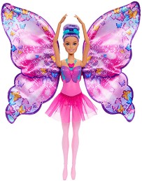Кукла Барби Танцьорка Пеперуда 2 в 1 - Mattel - На тема Barbie — HXJ10