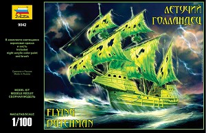 Пиратски кораб-призрак - Flying Dutchman - Сглобяем модел — Zvezda 9042
