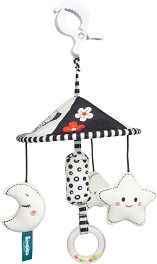 Играчка за закачане Sensillo Carousel Star - От серията Black & White