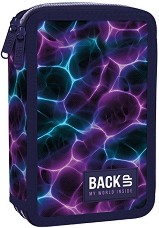 Несесер с ученически пособия BackUp DW 22 - С 2 отделения от серията Neon Waves — 710124