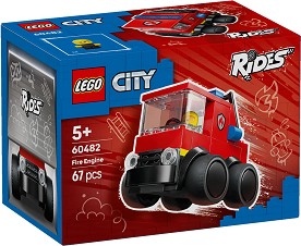 LEGO City - Возила: Пожарна кола - Детски конструктор — 60482