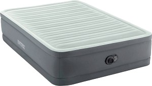 Надуваем матрак с вградена помпа Intex Full I Elevated - 137 × 191 × 46 см от серията PremAire