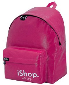 Ученическа раница SporTandem iShop Pink - Комплект с несесер за химикалки — 154024