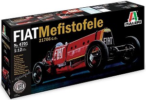Състезателен автомобил - FIAT Mefistofele 21706 c.c. - Сглобяем модел — Italeri 4701