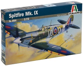 Военен самолет - Spitfire Mk. IX - Сглобяем авиомодел — Italeri 094