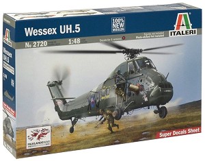 Военен хеликоптер - Wessex UH.5 - Сглобяем авиомодел — Italeri 2720