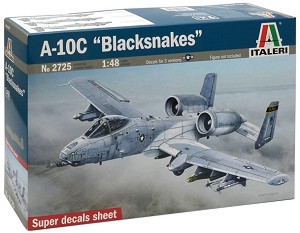Военен самолет - A-10C Blacksnakes - Сглобяем авиомодел — Italeri 2725