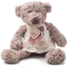 Плюшено мече с рокля - Lumpin - 43 cm — 94005