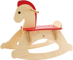 Конче-люлка - Дървена играчка — HaPe