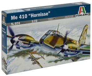 Военен самолет - Messerschmitt Me 410 Hornisse - Сглобяем авиомодел — Italeri 074