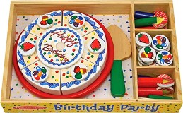 Торта - Комплект дървени фигури — Melissa & Doug 0511