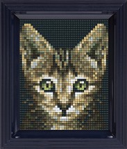 Мозайка в рамка Коте - Pixelhobby - Творчески комплект — 31456