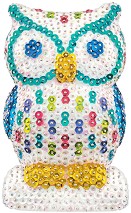 Декорирай сама с пайети Sequin Art - Бухалче - Творчески комплект — 1409