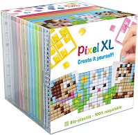 Мозайка в рамка Домашни любимци - Pixelhobby - Творчески комплект — 24212