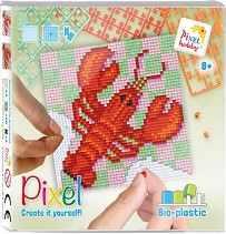 Мозайка с пиксели Омар - Pixelhobby - Творчески комплект — 44041-Lobster