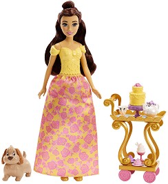 Кукла Бел време е за чай - Mattel - На тема Принцесите на Дисни — HLW20