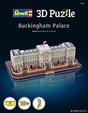 Бъкингаският дворец - 3D пъзел от 72 части — Revell 00122