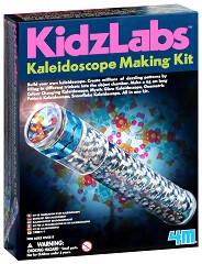 Направи сам калейдоскоп - Творчески комплект от серията "Kidz Labs" — 4M 4M-03226