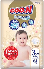  GOO.N Premium Soft 3 M - 64 ,   5-9 kg - 
