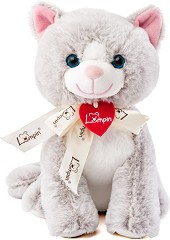 Плюшено коте Жаклин - Lumpin - С височина 25 cm — 94223