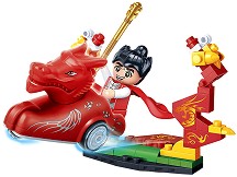 Детски конструктор BanBao - Червен боец - От серията Tang Dynastie — 6615