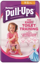 Huggies Pull Ups Girl S -           8  15 kg - 