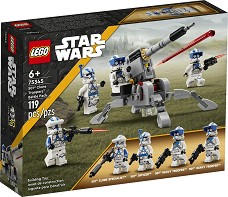 LEGO Star Wars - Боен пакет клонинг щурмоваци от 501 - Детски конструктор — 75345