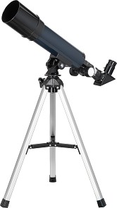 Телескоп Discovery Travel 50 - С максимално увеличение 100x, книга и аксесоари от серията Spark