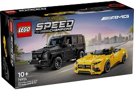 LEGO Speed Champions - Mercedes AMG G и AMG SL 63 - Детски конструктор — 76924
