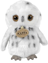 Еко плюшена Полярна сова - Rappa - С височина 18 cm — 220041